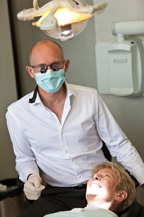 Dr. Brent Macdonald With His Patient